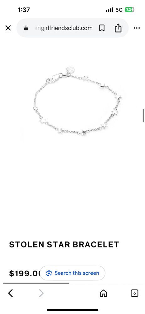 stolen girlfriend bracelet