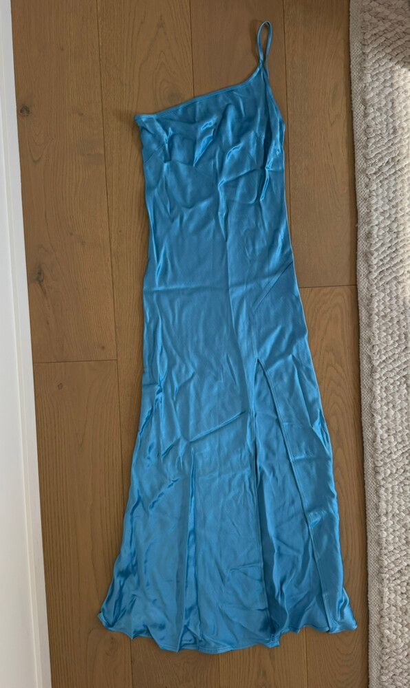 maggy london asymmetric dress Bec & Bridge Domenic Asym Mini Dress - Sky Blue