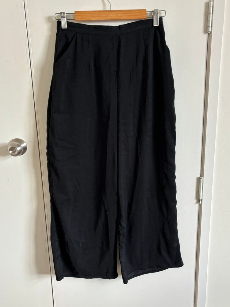 The Fifth Label Black Wide Leg Pants Size Medium