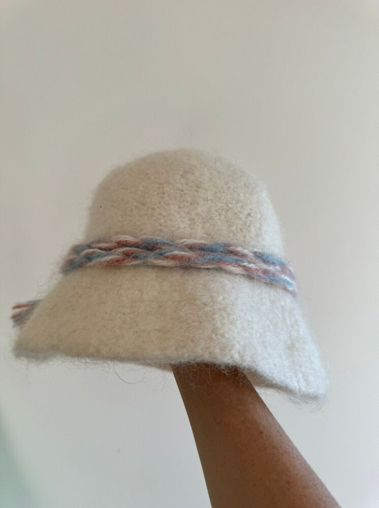 Cute Wool & Mohair Blend Hat