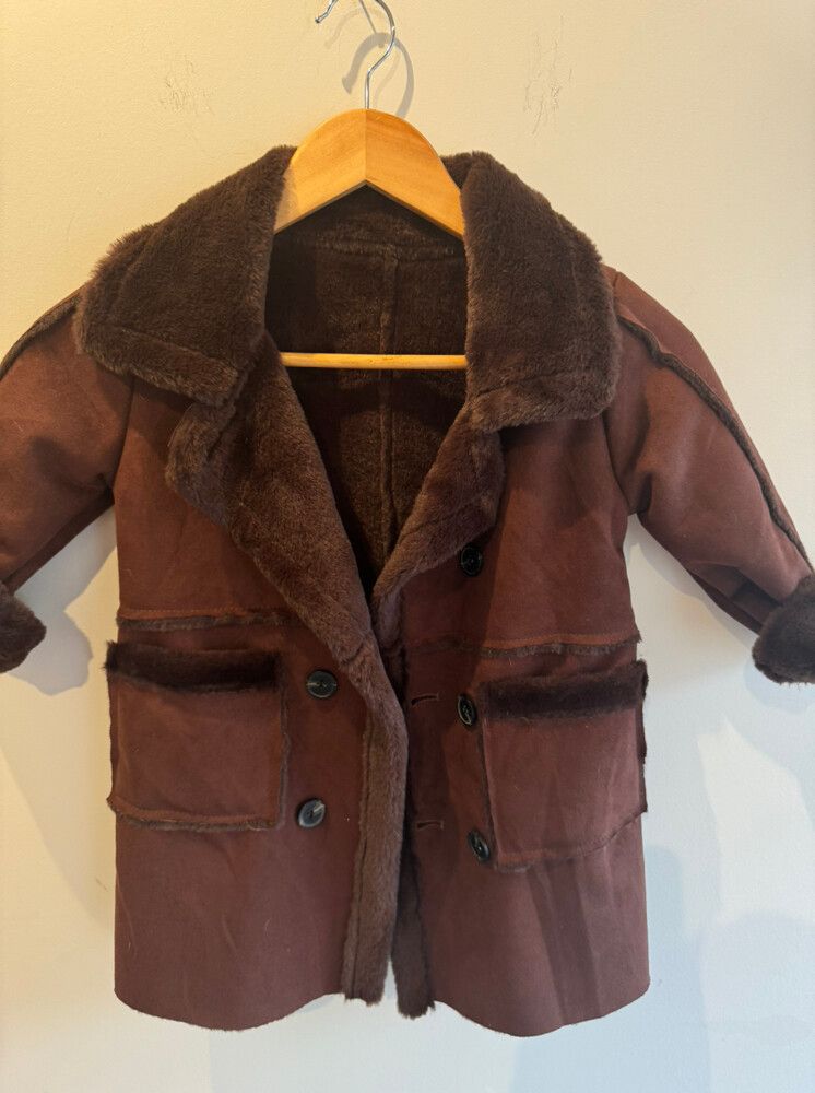 Super Soft Faux Suede Coat