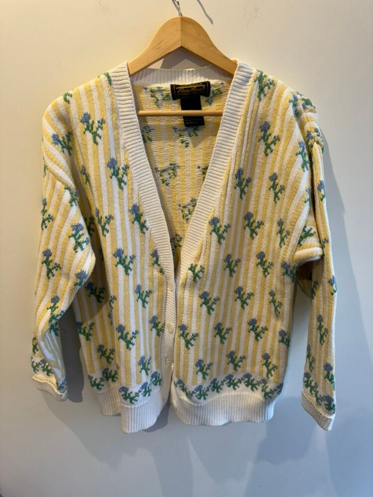 Cotton Vintage Patterned Cardi