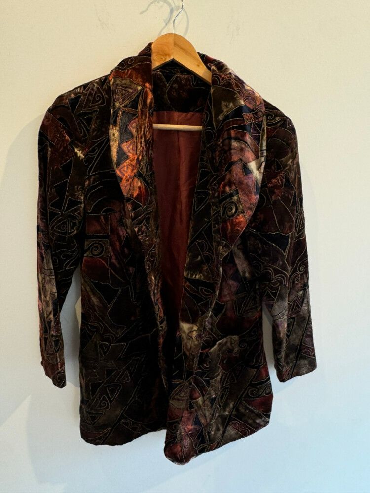 Vintage Velvet Blazer