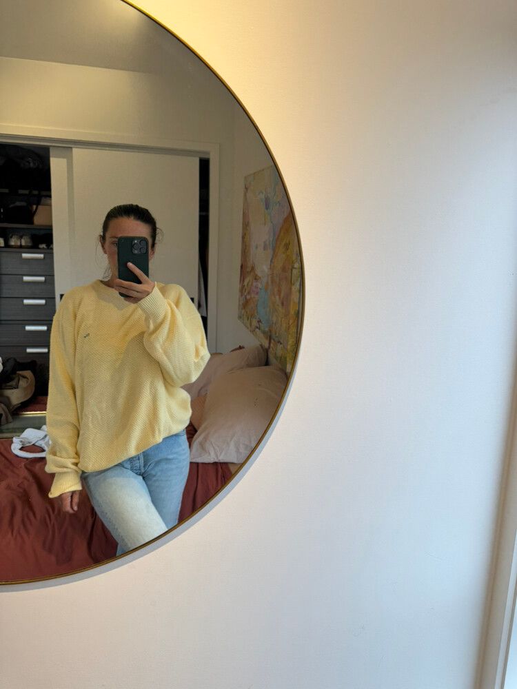 Butter Yellow Cotton Jumper