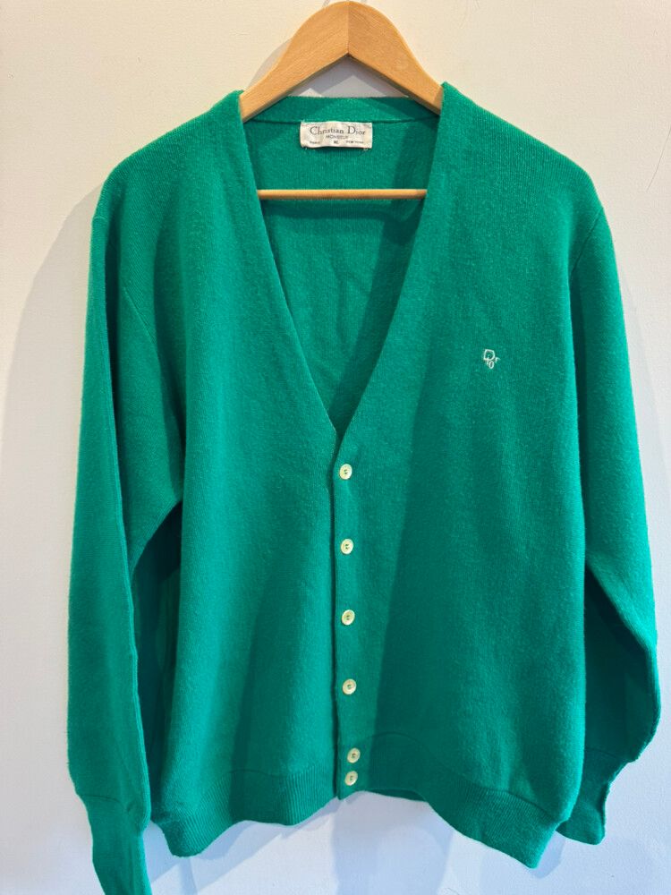 Green Cardigan