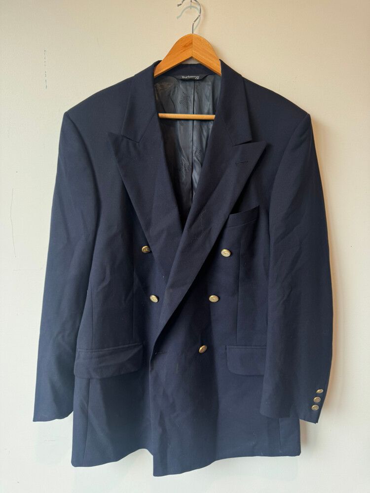 Classic Navy Blazer w Gold Buttons