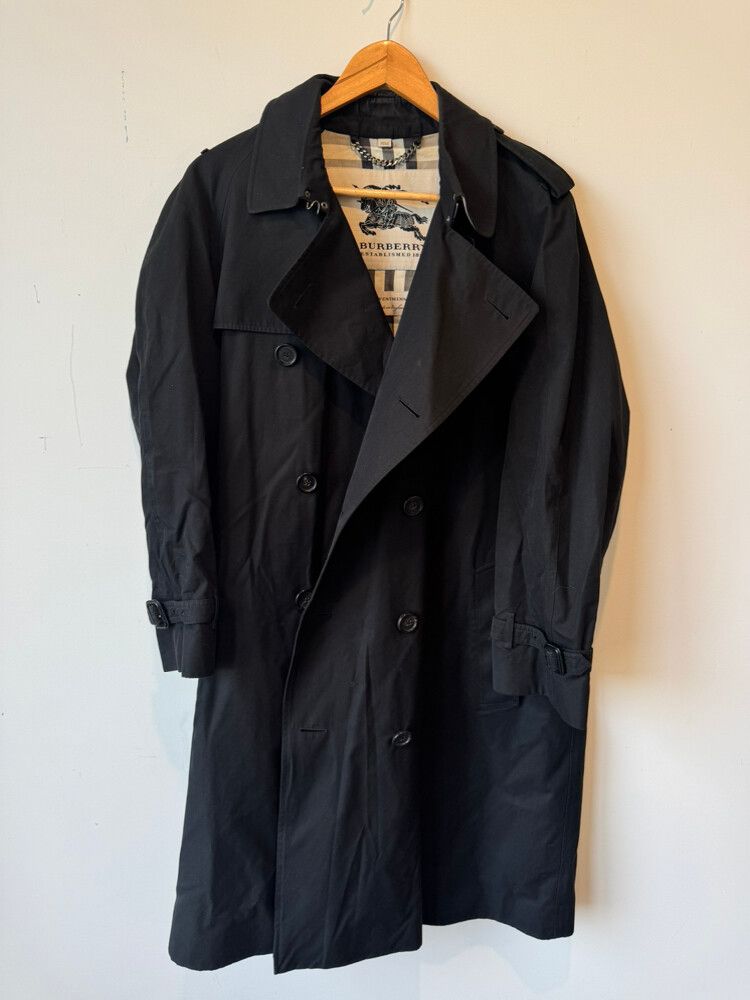 Classix Black Trench Coat