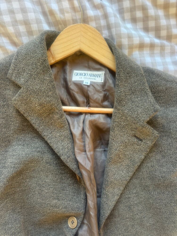 Giorgio Armani Mens Wool Blazer