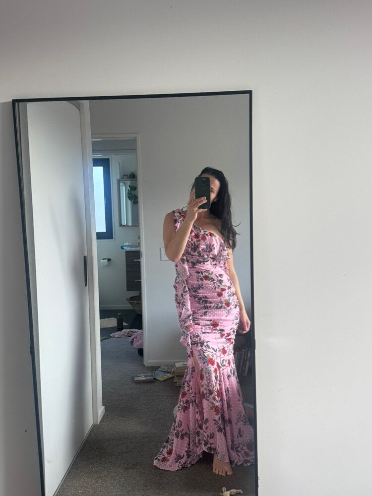 keepsake the label pink floral dress Keepsake on Designer Wardrobe
