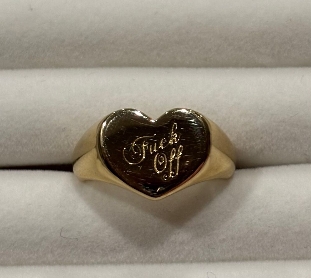 Stolen Girlfriends Club Warm Welcome Ring