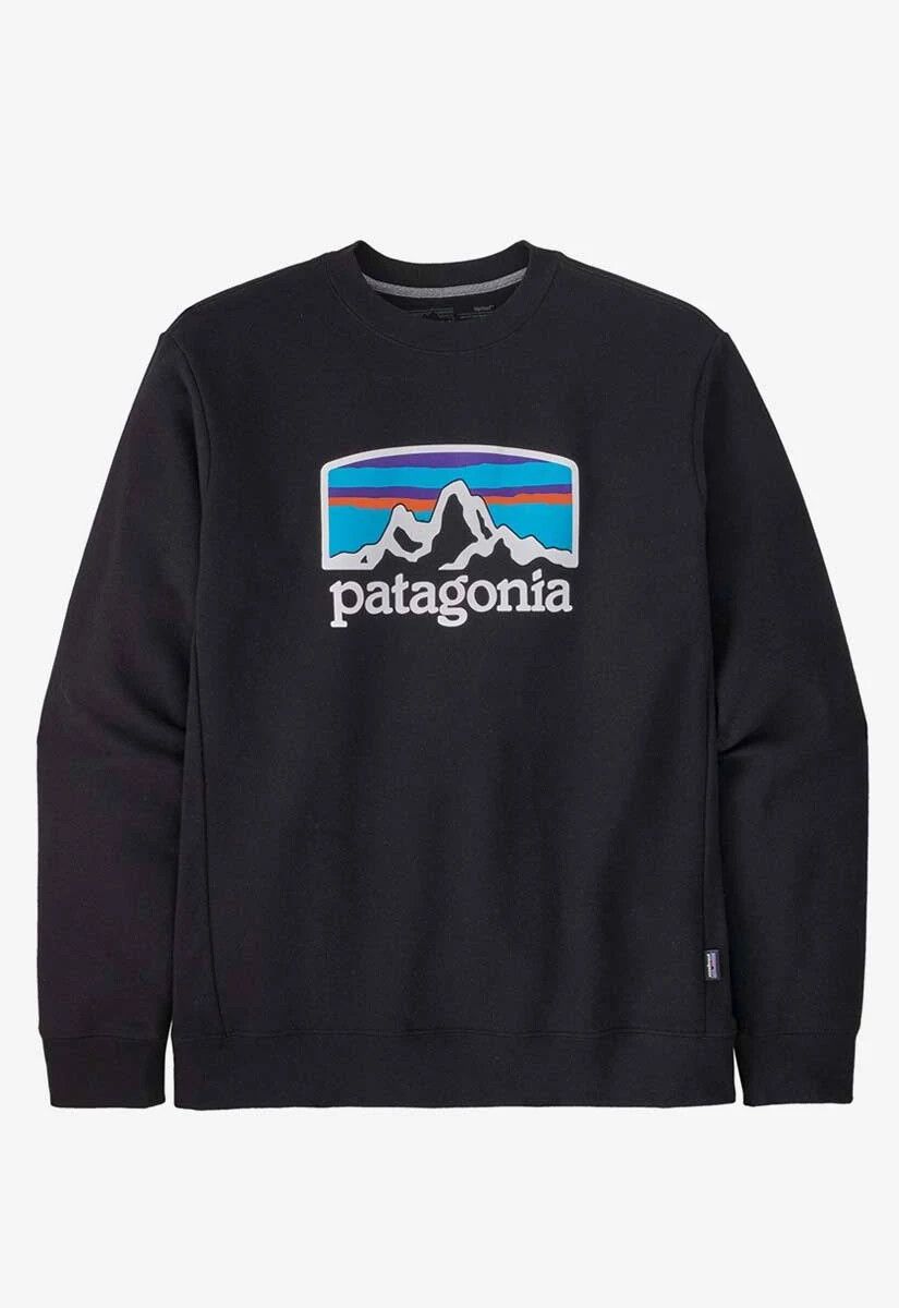 Patagonia Black Crew Neck Jumper