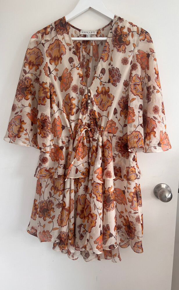 Shona Joy Floral Mini Dress