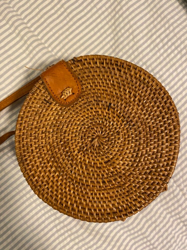 Woven Crossbody Bag