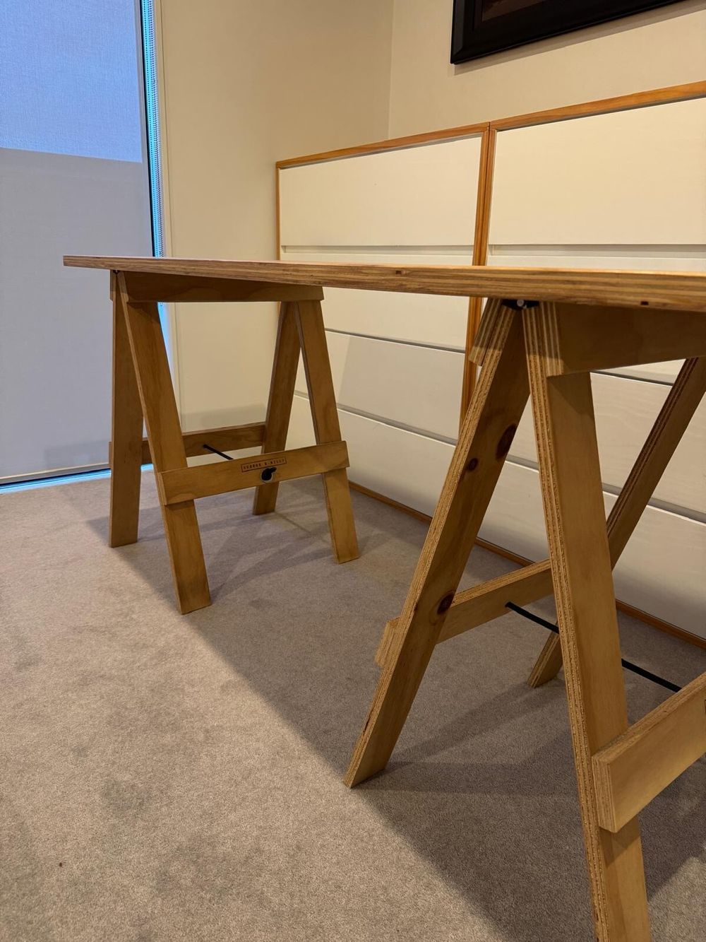 George & Willy Trestle Table