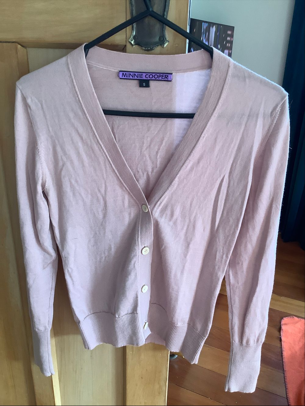 Minnie Cooper Pink Cardigan