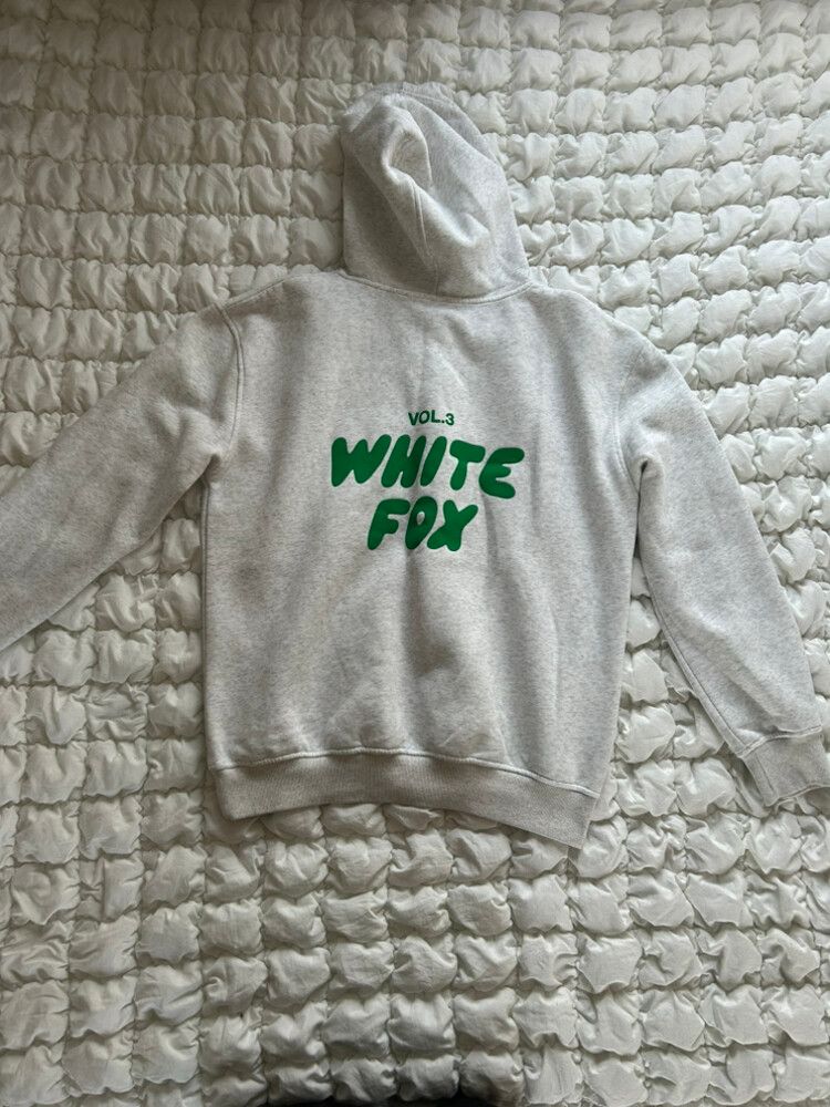 White Fox Hoodie - Offstage | Glacier Grey
