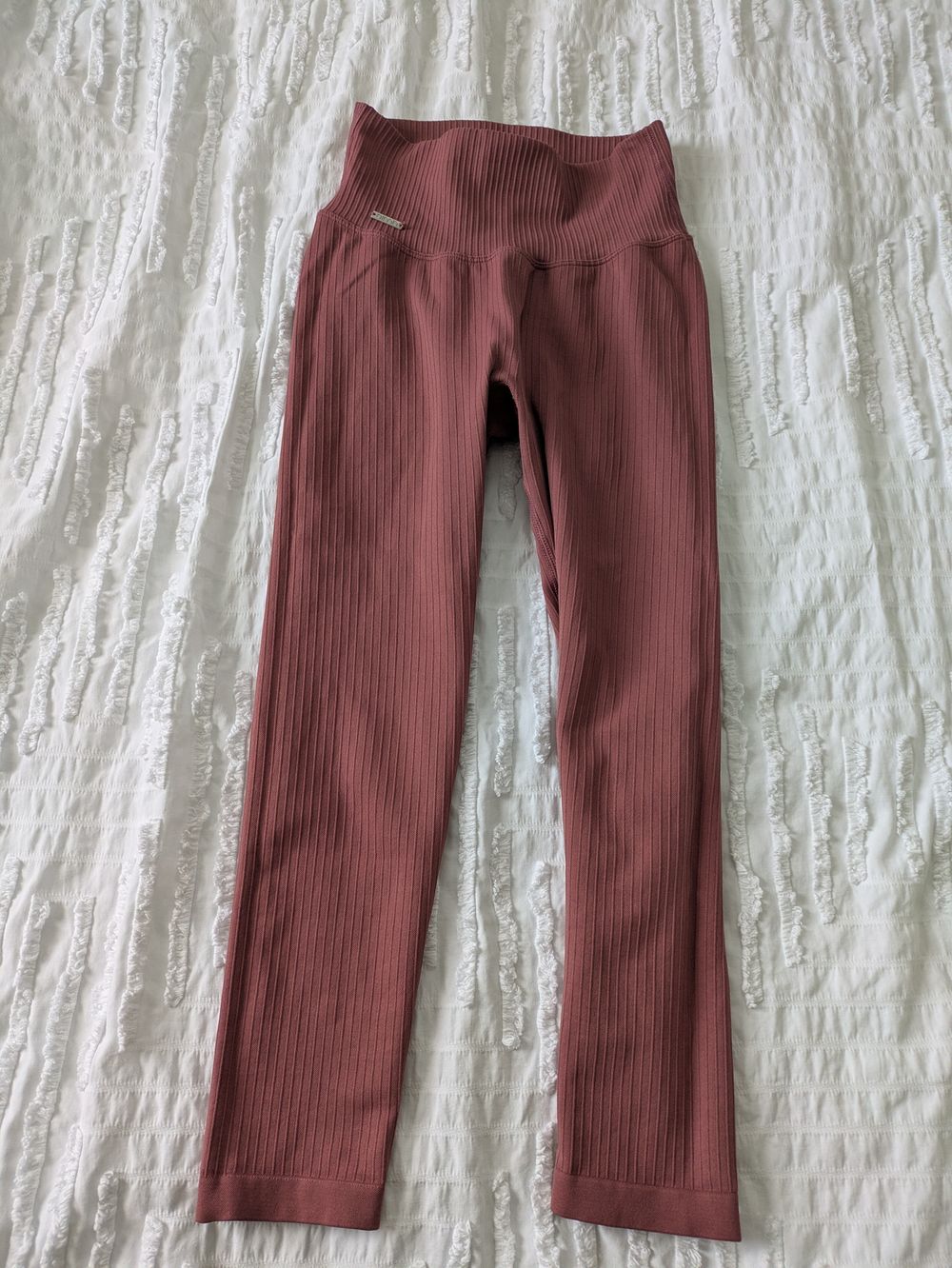 Aimn Ribbed Seamless tights