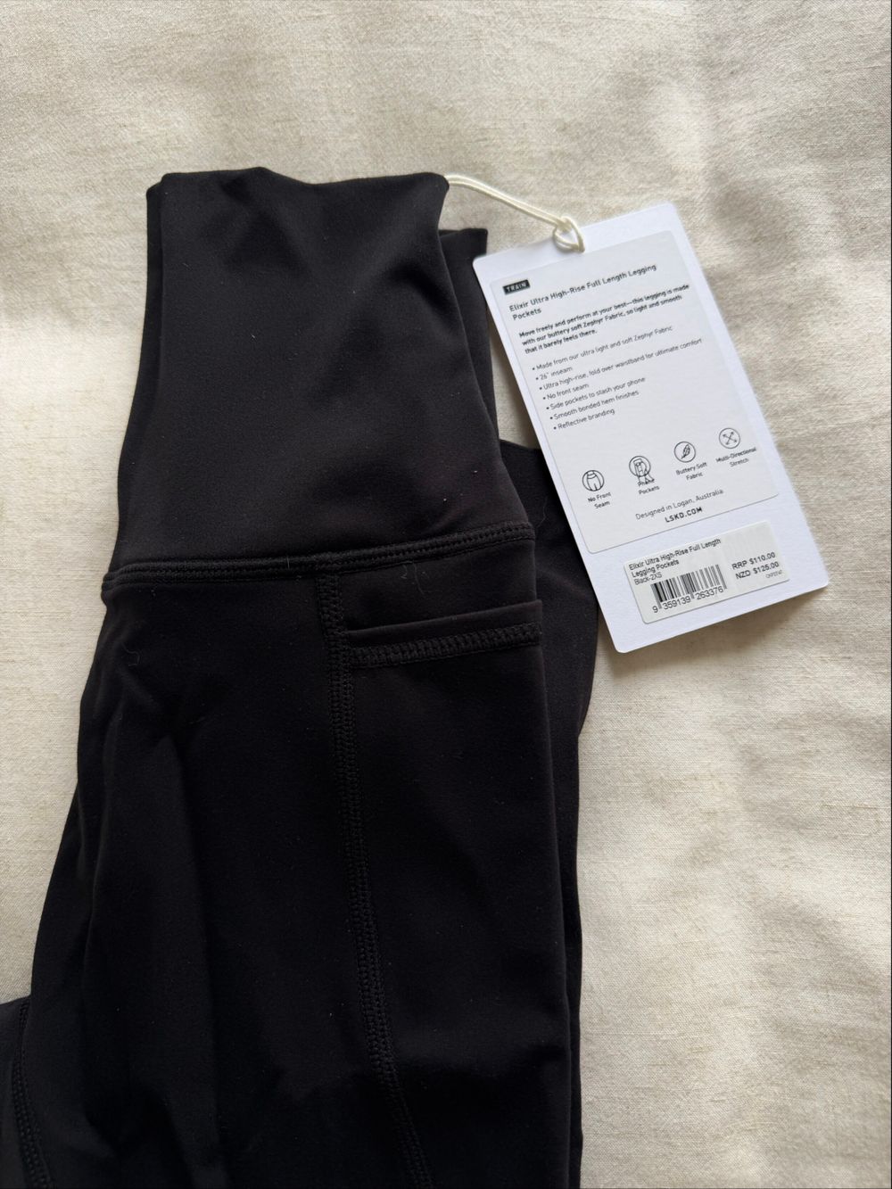 LSKD Black Elixir Ultra High-Rise Leggings