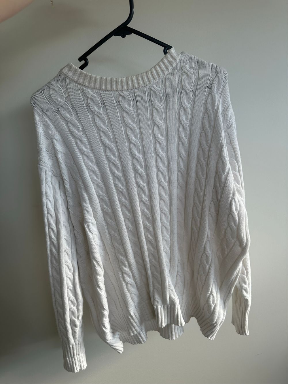 Glassons White Cable Knit Jumper