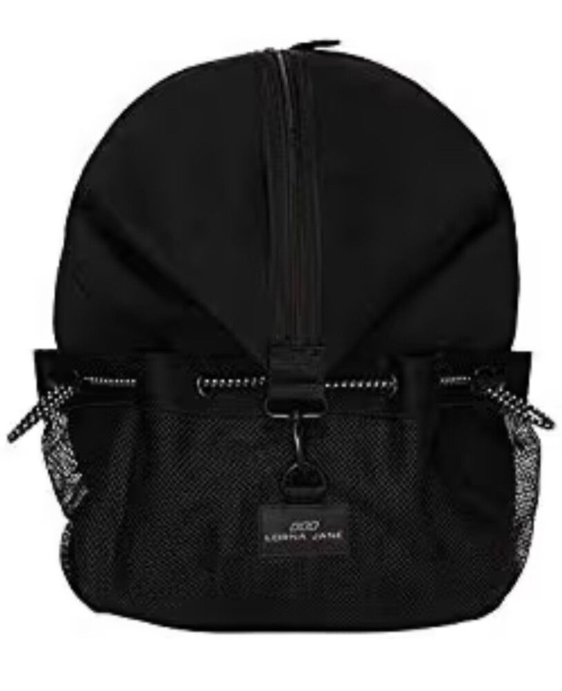 Lorna Jane Luxe Black Backpack