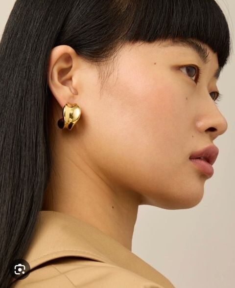 Porter Chunky Gold Earrings