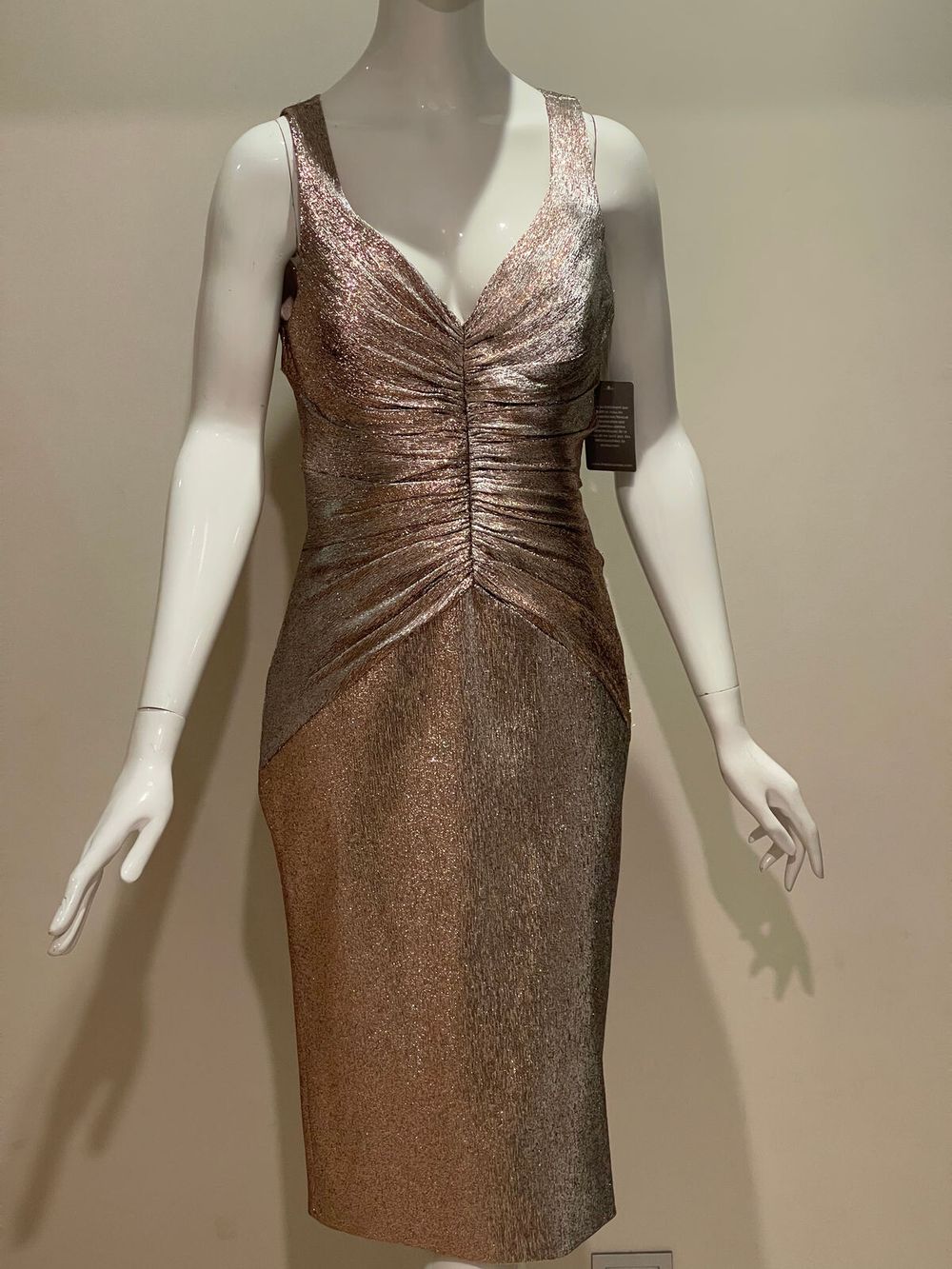 slim fit dress slacks Katarina Sequin Gown