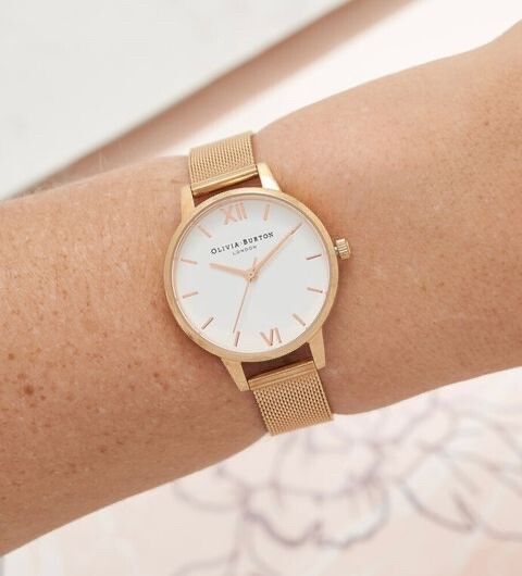 Gold Watch By Olivia Burton