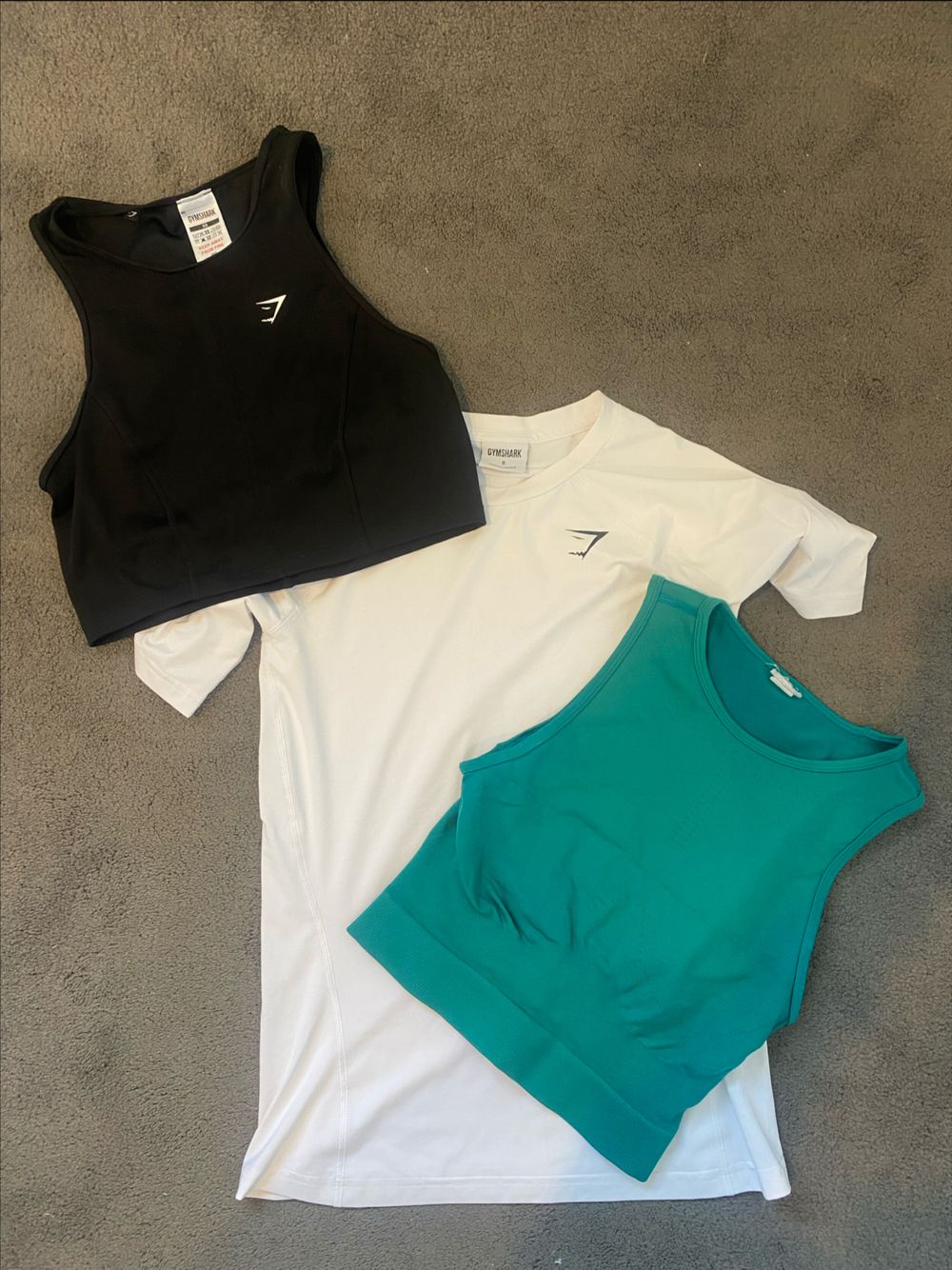 3 x Gymshark Tops