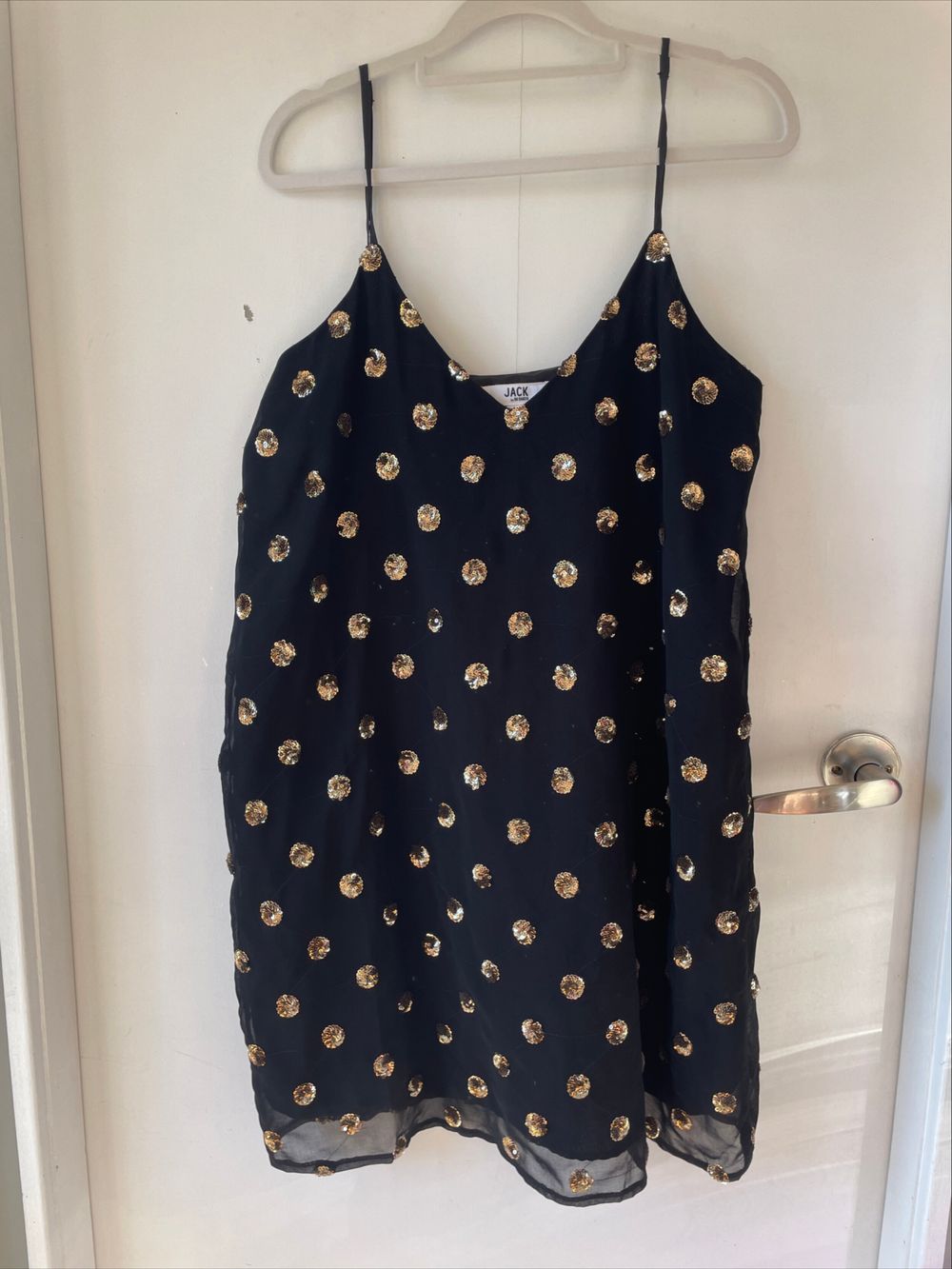 bb dakota gold sequin dress BB Dakota Gold / Tan Derora Sequin Dress with 3/4