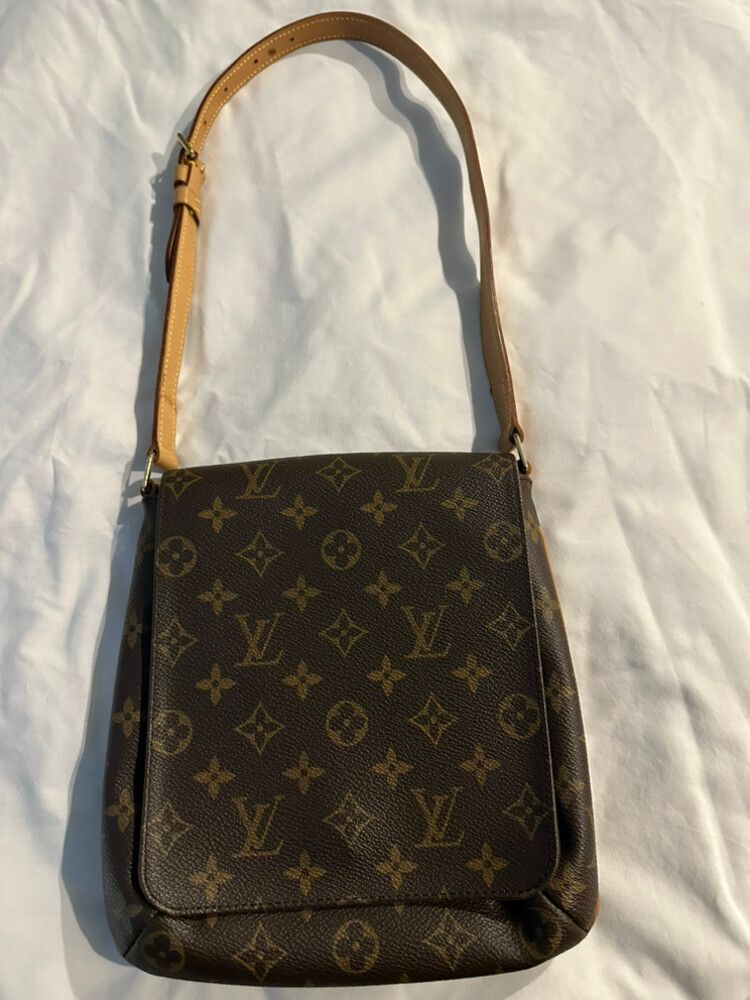 Louis Vuitton Brown Monogram Shoulder Bag