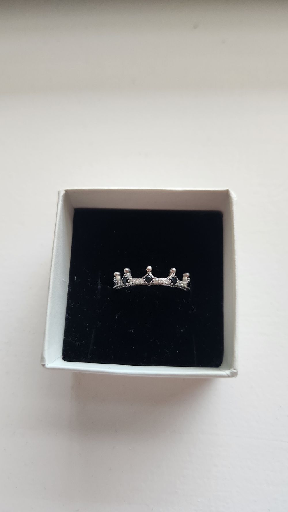 Silver Crown Ring