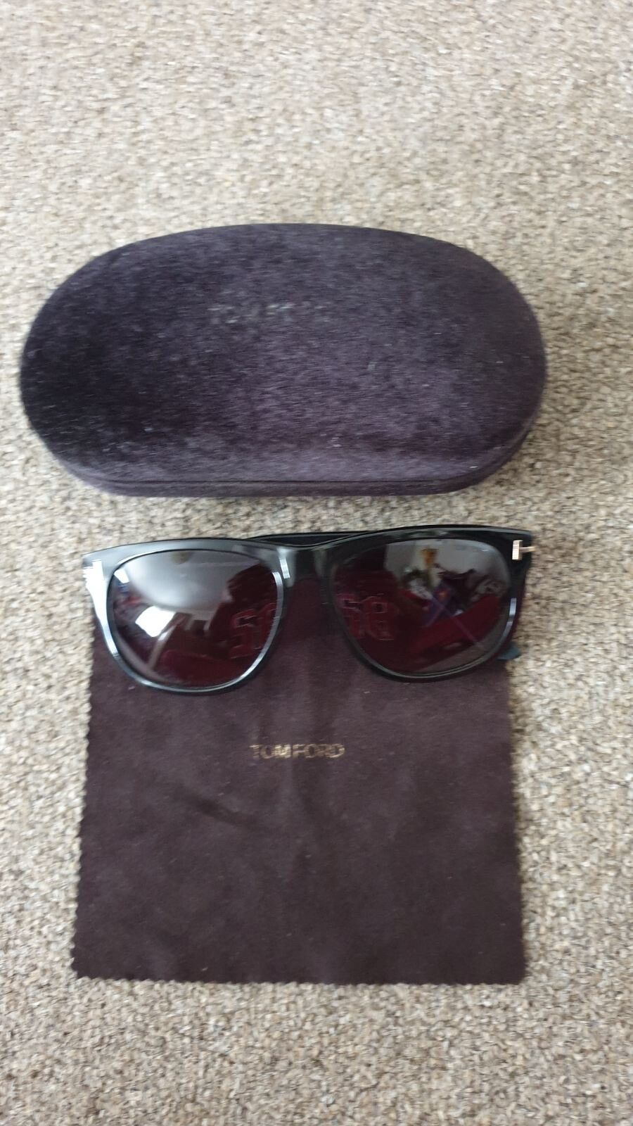 TOM FORD Black Olivier Sunglasses