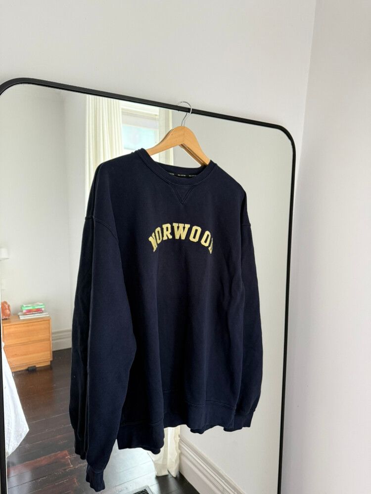 Vintage Norwood Navy Jumper