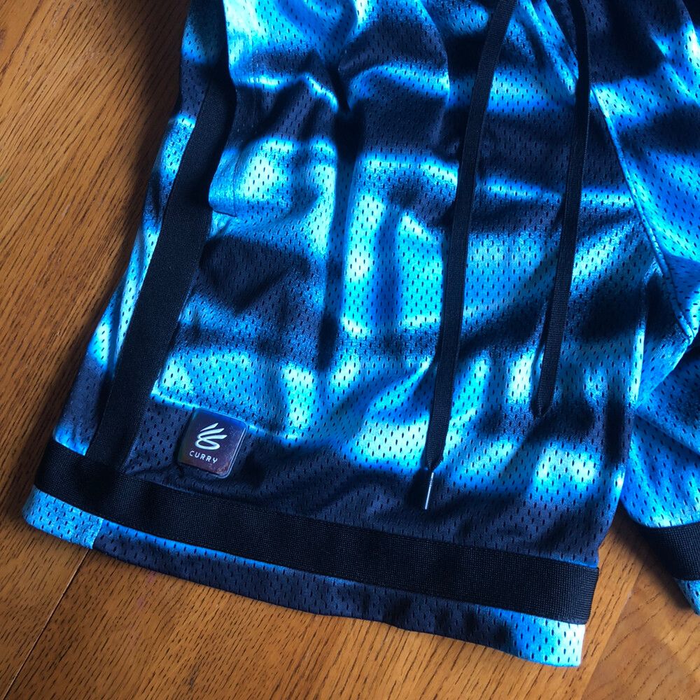 Curry Blue Black Shorts Size S
