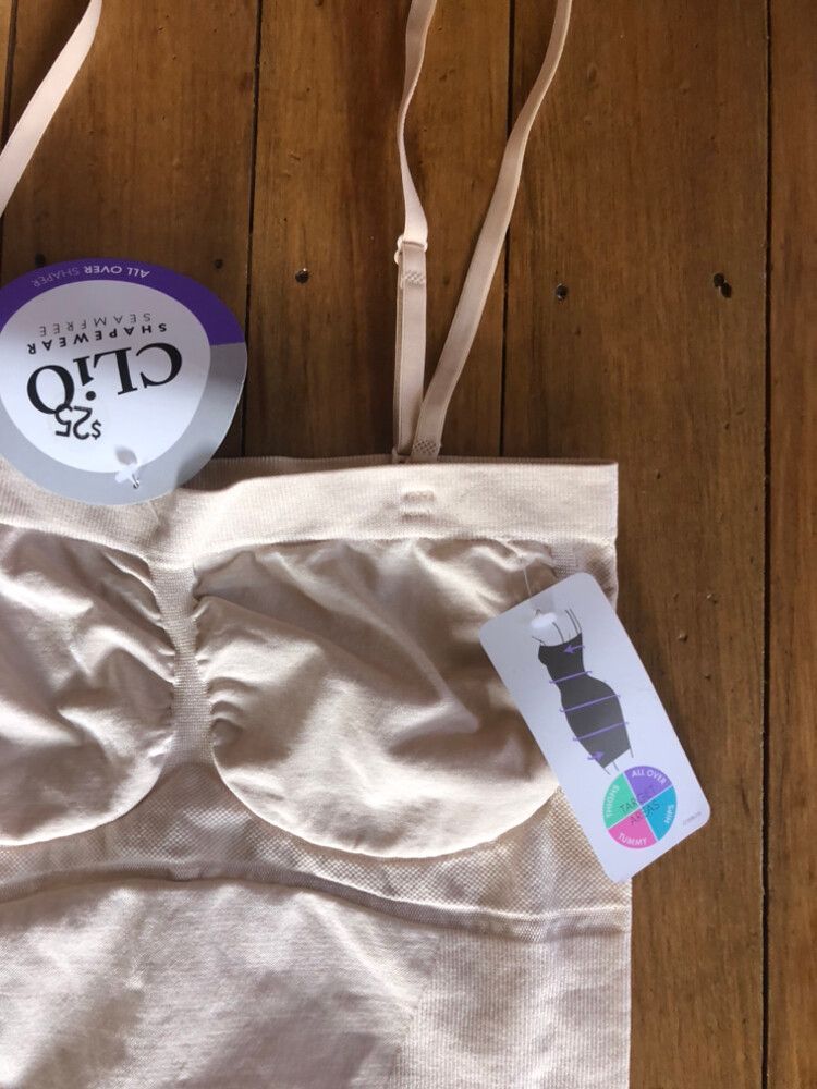 CLiO Beige Strapless Slip Shapewear