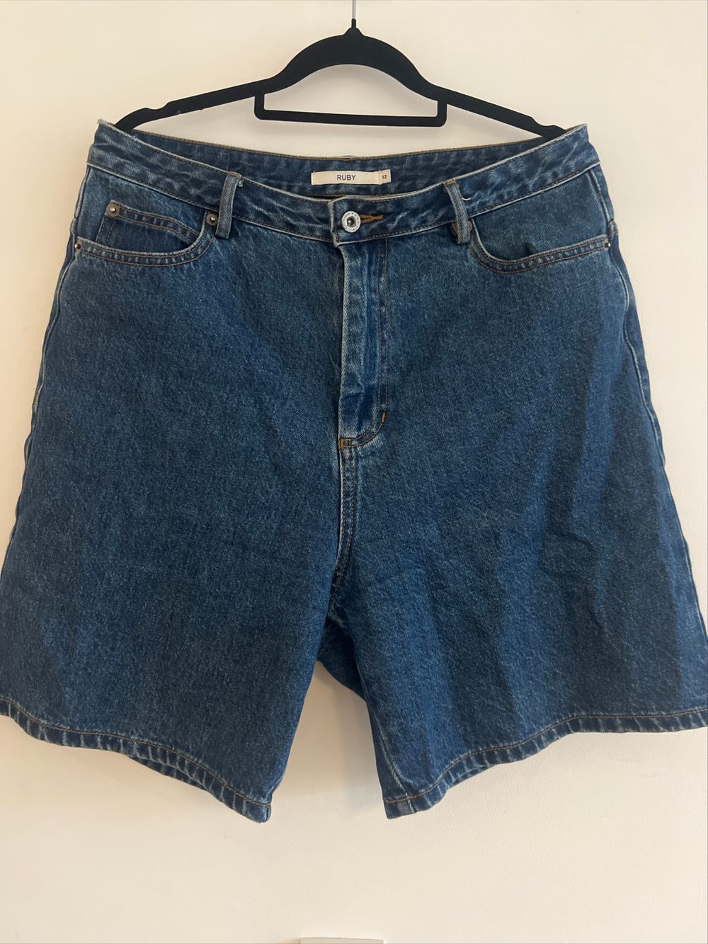 RUBY Blue Denim Shorts