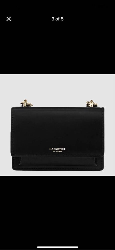 NAKEDVICE - The Regis Bag Gold