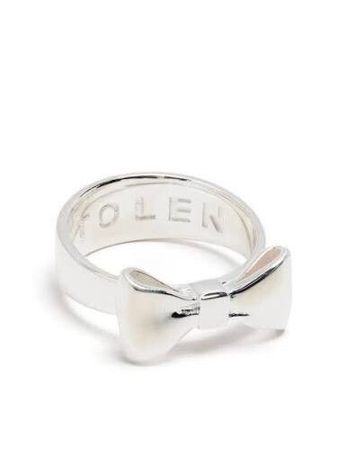 Silver Bow Ring