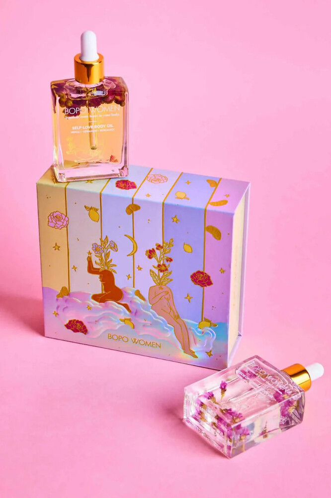 Bopo Women duo body oil Gift Set