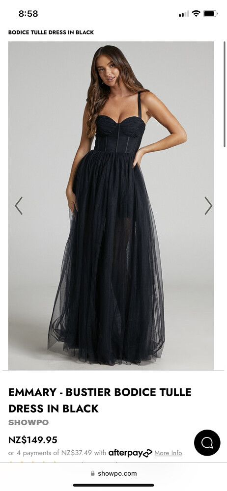Showpo Bodice Tulle Dress