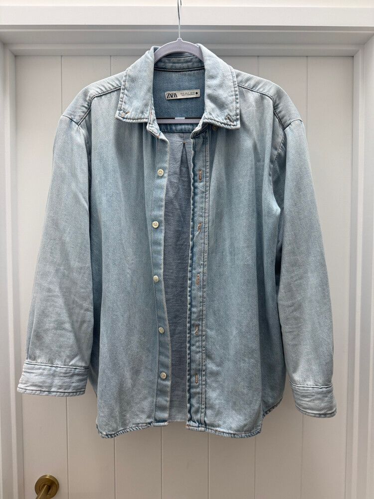 Zara Blue Denim Shirt