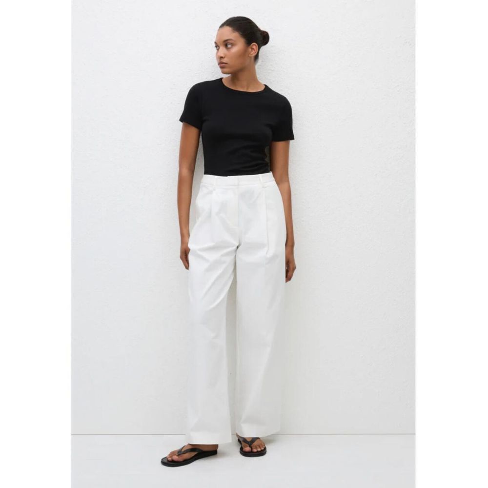 Matteau Summer Chino White Trouser