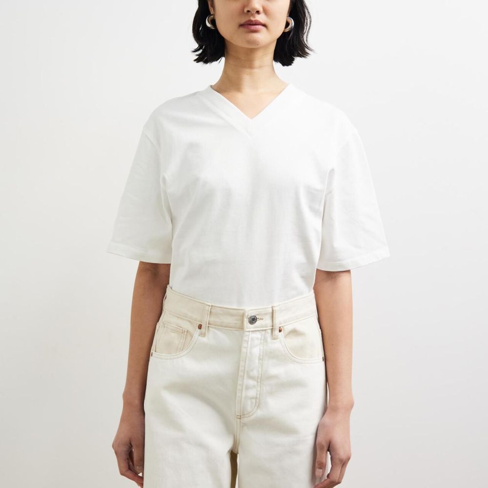 CAMILLA AND MARC Blythe Tee White