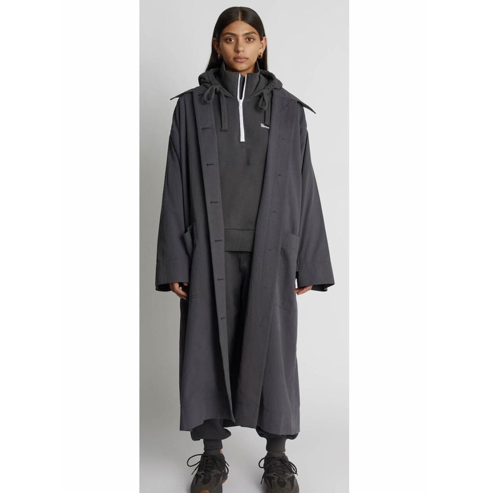 Camilla and Marc Des Coat Charcoal Grey