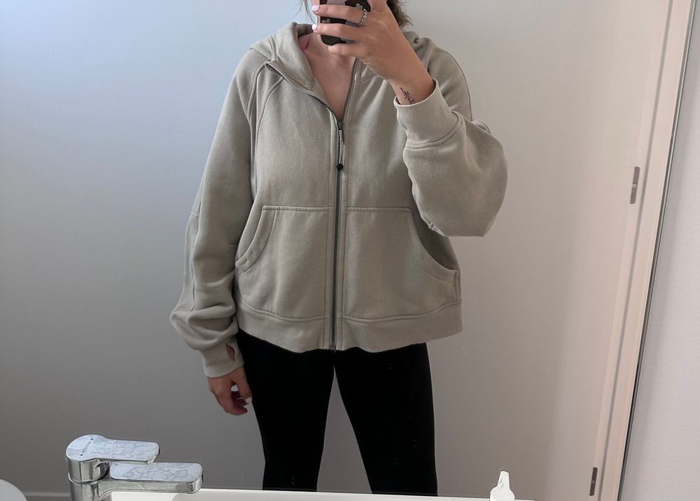 Lululemon scuba zip Hoodie