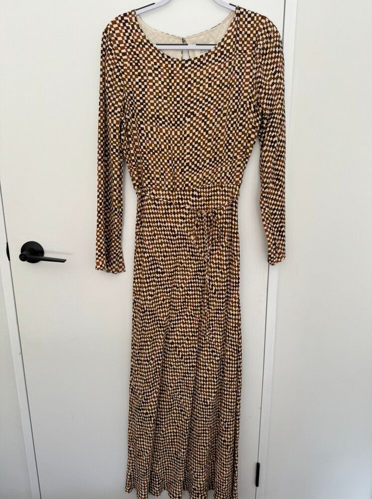 DISSH - DISSH Checkered Maxi Dress on Designer Wardrobe DISSH - DISSH Checkered Maxi Dress on Designer Wardrobe