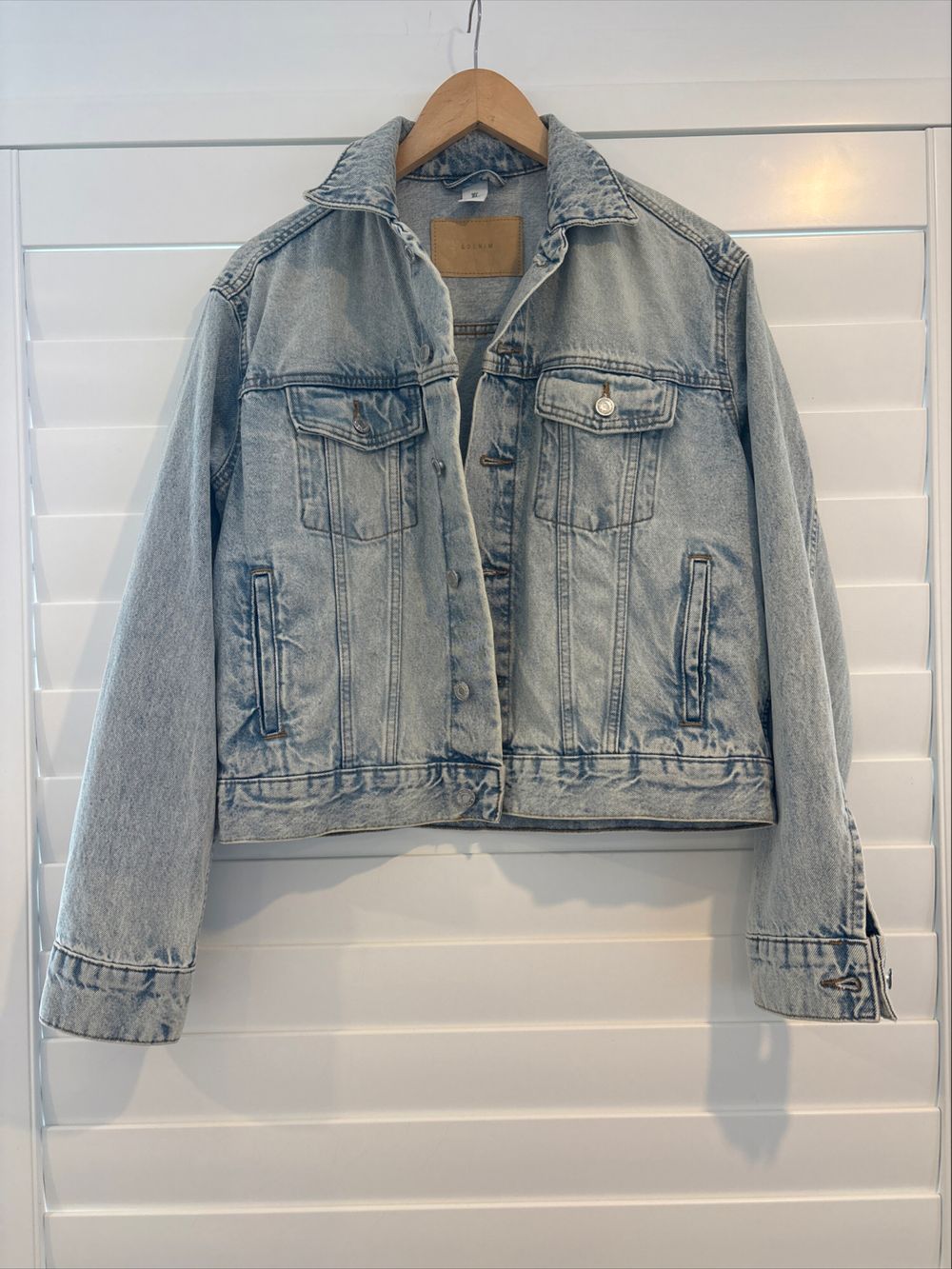 H & M Blue Denim Jacket