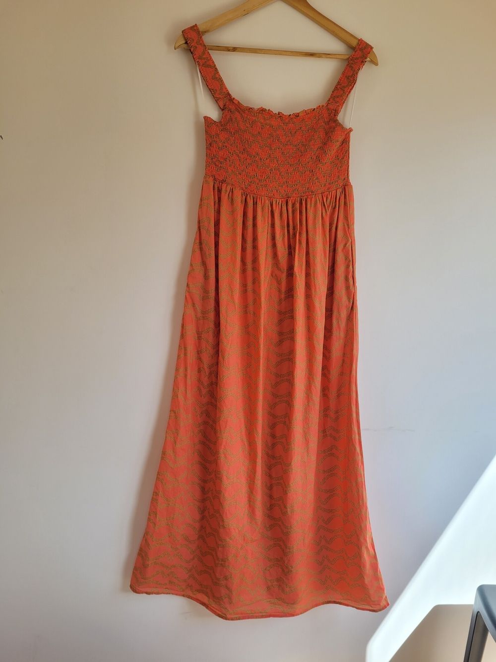 Stella + Gemma Coral Patterned Dress Size 10- NEW