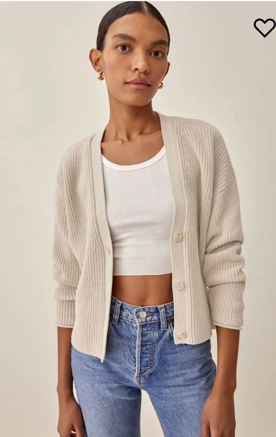 Elke Cotton Cardigan