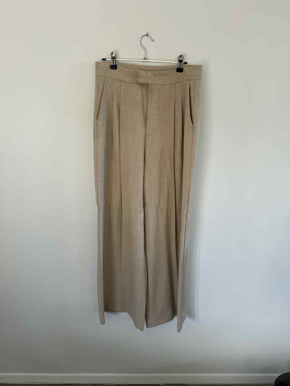 Seed Heritage Beige Wide Leg Pants
